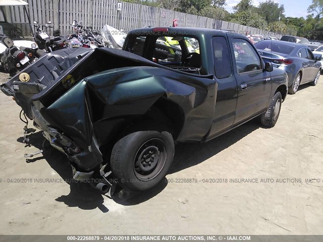 4TAVL52N0XZ400788 - 1999 TOYOTA TACOMA XTRACAB GREEN photo 4