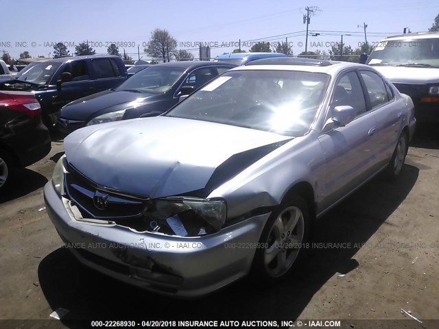 19UUA56833A024379 - 2003 ACURA 3.2TL TYPE-S SILVER photo 2