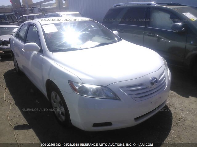 4T1BE46K39U856601 - 2009 TOYOTA CAMRY SE/LE/XLE WHITE photo 1