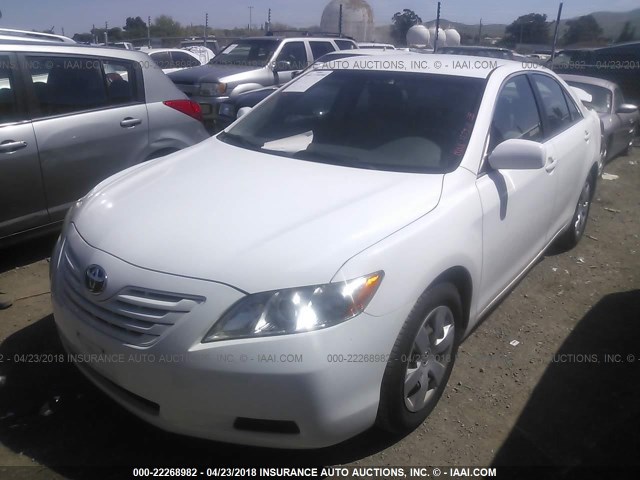 4T1BE46K39U856601 - 2009 TOYOTA CAMRY SE/LE/XLE WHITE photo 2