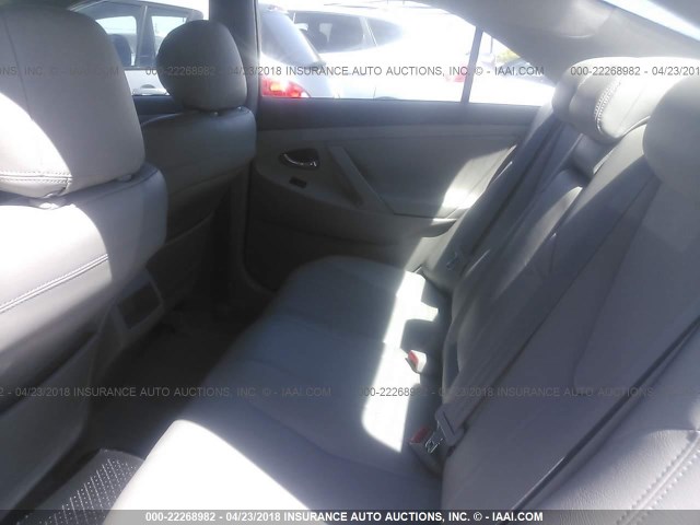 4T1BE46K39U856601 - 2009 TOYOTA CAMRY SE/LE/XLE WHITE photo 8