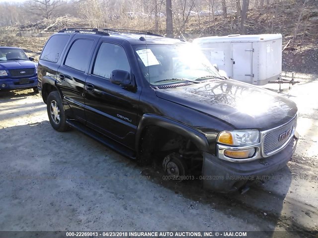 1GKEK63U74J208060 - 2004 GMC YUKON DENALI BLACK photo 1