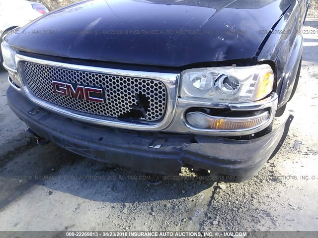 1GKEK63U74J208060 - 2004 GMC YUKON DENALI BLACK photo 6