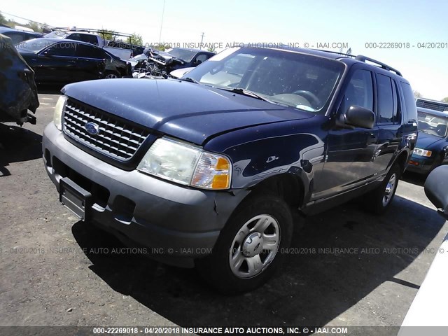 1FMZU62K03ZA84507 - 2003 FORD EXPLORER XLS/XLS SPORT BLUE photo 2