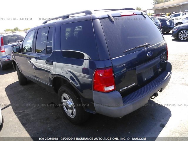 1FMZU62K03ZA84507 - 2003 FORD EXPLORER XLS/XLS SPORT BLUE photo 3