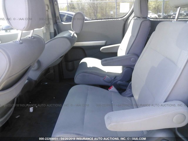 5N1BV28U97N139369 - 2007 NISSAN QUEST S/SE/SL SILVER photo 8