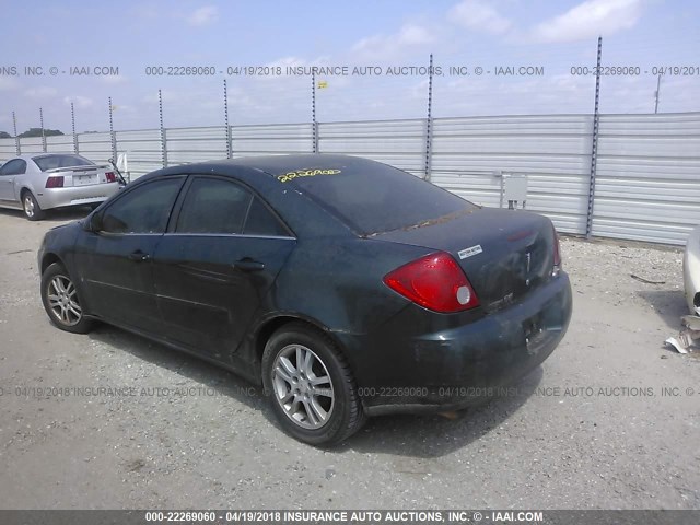 1G2ZG558364111419 - 2006 PONTIAC G6 SE1 GREEN photo 3