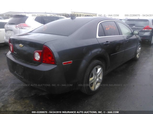 1G1ZB5E06CF373982 - 2012 CHEVROLET MALIBU LS 灰色 照片 4