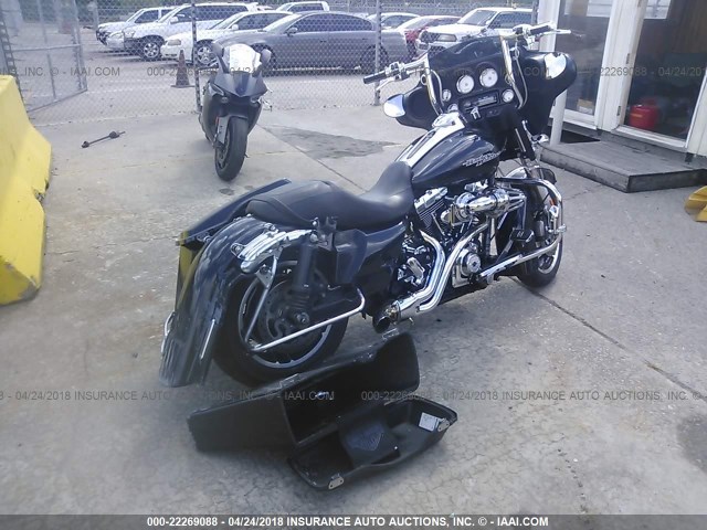 1HD1KBM14DB623479 - 2013 HARLEY-DAVIDSON FLHX STREET GLIDE BLACK photo 4