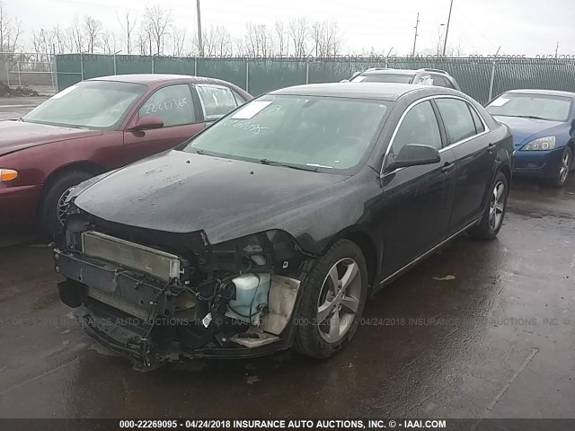 1G1ZC5E19BF121440 - 2011 CHEVROLET MALIBU 1LT 黑色 照片 2