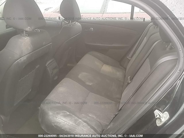 1G1ZC5E19BF121440 - 2011 CHEVROLET MALIBU 1LT 黑色 照片 8