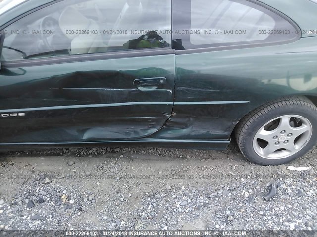 4B3AG42H21E109204 - 2001 DODGE STRATUS SE GREEN photo 6