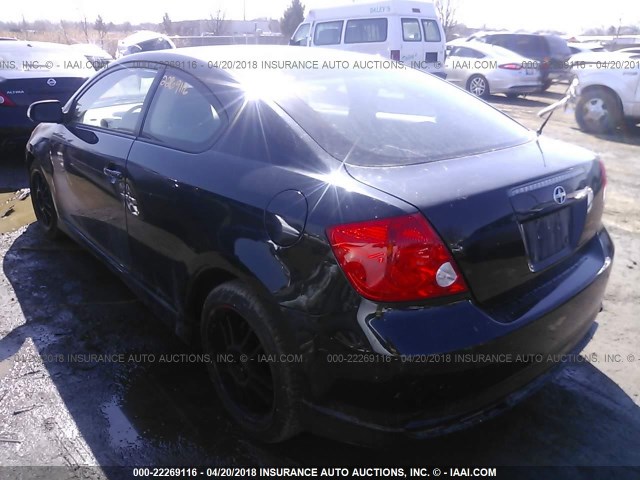 JTKDE177350017113 - 2005 TOYOTA SCION TC 黑色 照片 3