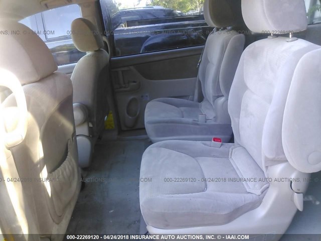 5TDKK4CC7AS326859 - 2010 TOYOTA SIENNA CE/LE TAN photo 8