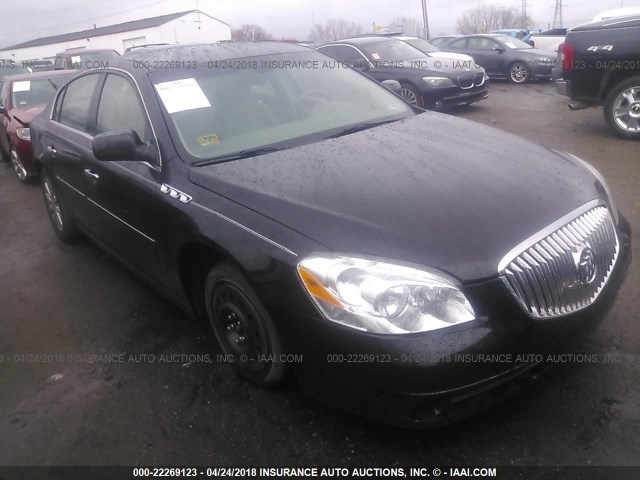 1G4HJ5EM1BU109678 - 2011 BUICK LUCERNE CXL BLACK photo 1