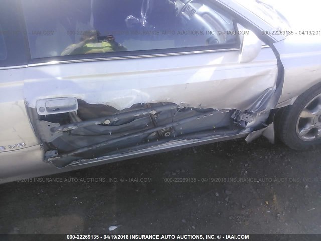 2T1CF28P8YC291633 - 2000 TOYOTA CAMRY SOLARA SE/SLE SILVER photo 6