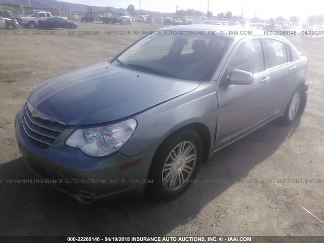 1C3LC56B59N574513 - 2009 CHRYSLER SEBRING TOURING/LIMITED SILVER photo 2