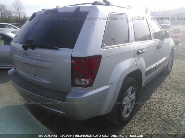1J4GR48K96C227920 - 2006 JEEP GRAND CHEROKEE LAREDO/COLUMBIA/FREEDOM 银色 照片 4