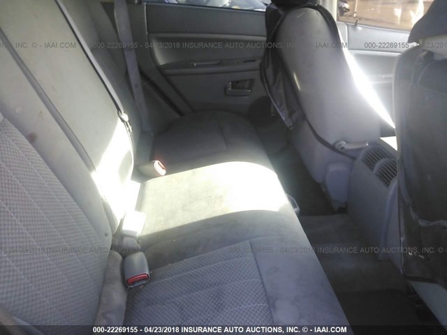 1J4GR48K96C227920 - 2006 JEEP GRAND CHEROKEE LAREDO/COLUMBIA/FREEDOM 银色 照片 8