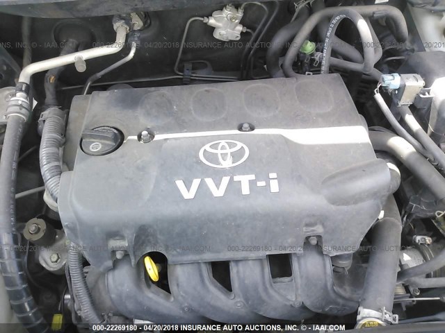 JTLKT334554001973 - 2005 TOYOTA SCION XB ლურჯი ფოტო 10