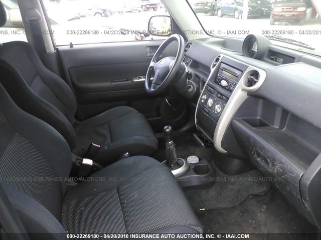 JTLKT334554001973 - 2005 TOYOTA SCION XB ლურჯი ფოტო 5