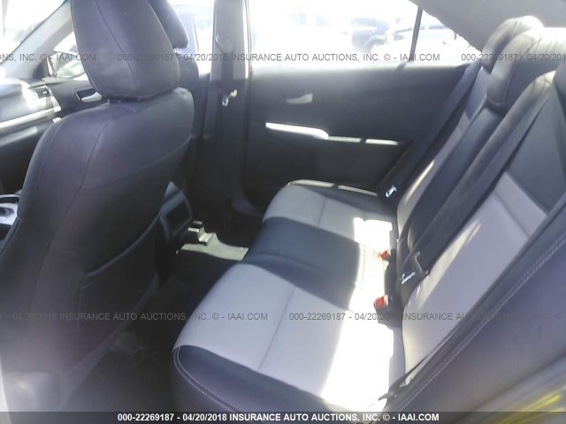 4T1BF1FK6CU183435 - 2012 TOYOTA CAMRY SE/LE/XLE 深蓝色 照片 8