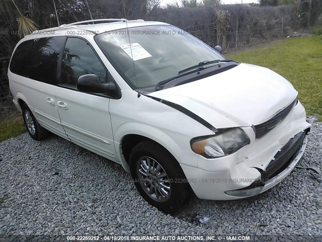 2C8GP64L03R111951 - 2003 CHRYSLER TOWN & COUNTRY LIMITED WHITE photo 1
