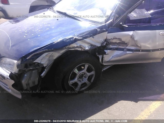 1HGEG8549RL042871 - 1994 HONDA CIVIC DX/LX ლურჯი ფოტო 6