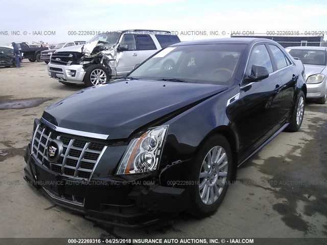 1G6DG5E55C0131771 - 2012 CADILLAC CTS LUXURY COLLECTION BLACK photo 2