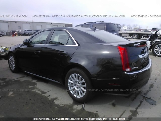 1G6DG5E55C0131771 - 2012 CADILLAC CTS LUXURY COLLECTION BLACK photo 3