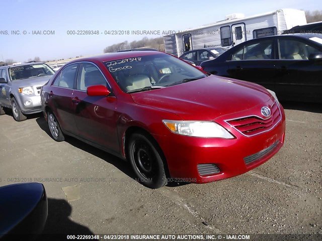4T4BF3EK8AR029115 - 2010 TOYOTA CAMRY SE/LE/XLE 红色 照片 1