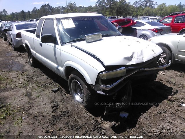 1GCCS195728192159 - 2002 CHEVROLET S TRUCK S10 WHITE photo 1