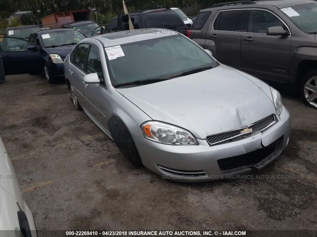 2G1WB5E37E1170266 - 2014 CHEVROLET IMPALA LIMITED LT SILVER photo 1