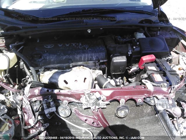 JTKDE177570176203 - 2007 TOYOTA SCION TC 勃艮第红 照片 10