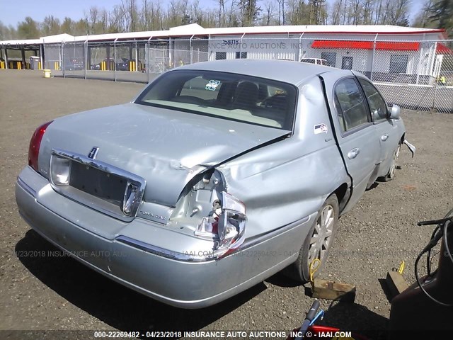 1LNHM81W27Y630764 - 2007 LINCOLN TOWN CAR SIGNATURE SILVER photo 4