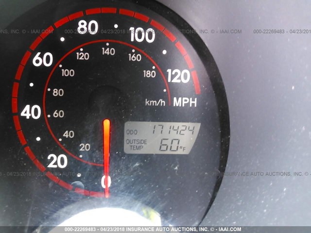 2T1KR32EX5C502570 - 2005 TOYOTA COROLLA MATRIX XR BLACK photo 7