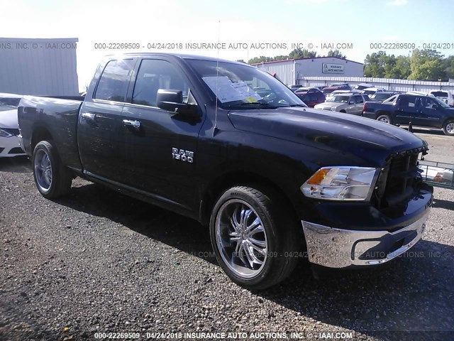 1C6RR6GG2HS741518 - 2017 RAM 1500 SLT BLACK photo 1