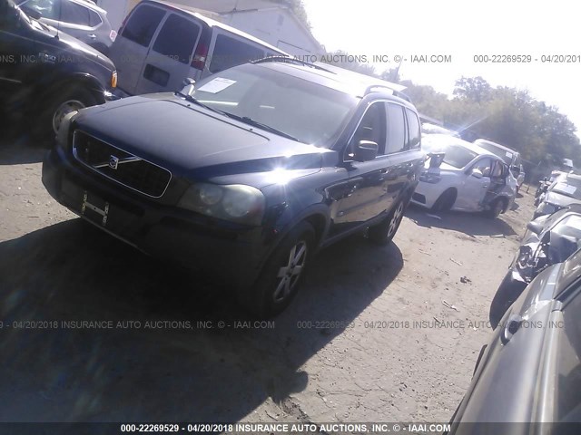 YV4CZ592661271116 - 2006 VOLVO XC90 Dark Blue photo 2