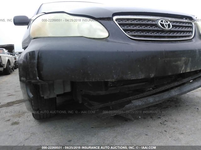 1NXBR32E57Z913473 - 2007 TOYOTA COROLLA CE/LE/S BLACK photo 6