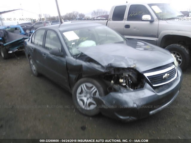 1G1ZS51826F274138 - 2006 CHEVROLET MALIBU LS 灰色 照片 1