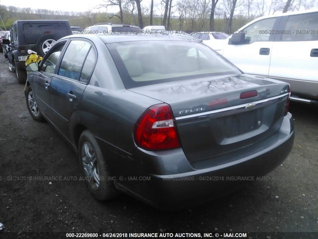 1G1ZS51826F274138 - 2006 CHEVROLET MALIBU LS 灰色 照片 3