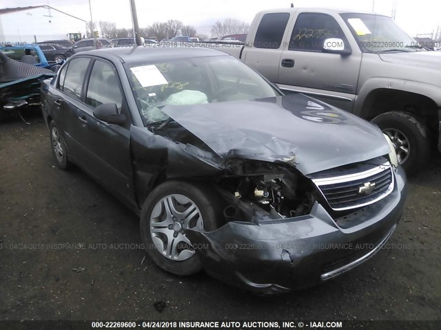 1G1ZS51826F274138 - 2006 CHEVROLET MALIBU LS 灰色 照片 6