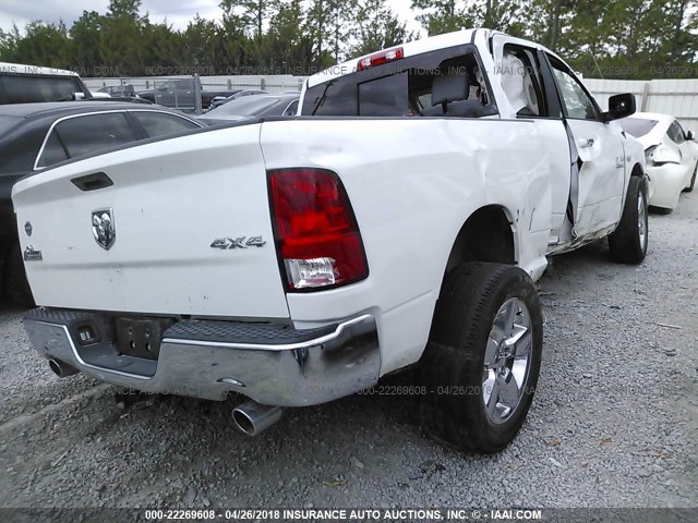 1C6RR7GT0GS176834 - 2016 RAM 1500 SLT WHITE photo 4