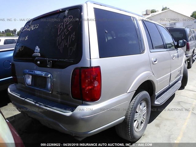 5LMEU27R62LJ00124 - 2002 LINCOLN NAVIGATOR 米色 照片 4