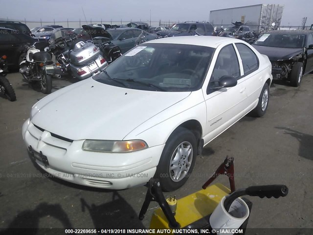 1B3EJ46X8XN573760 - 1999 DODGE STRATUS WHITE photo 2