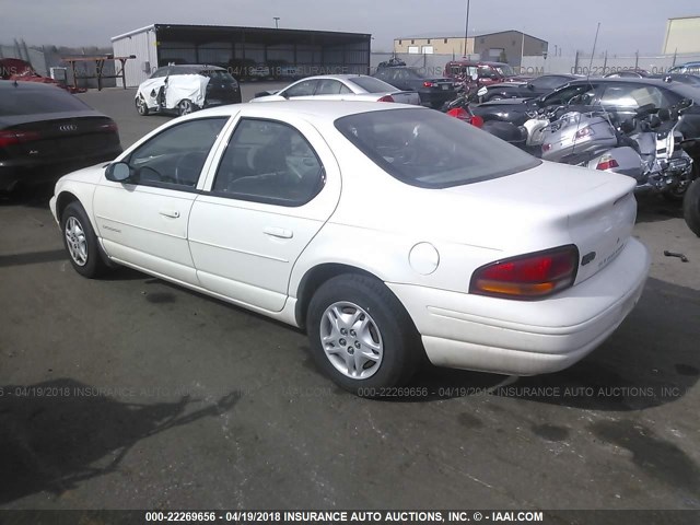 1B3EJ46X8XN573760 - 1999 DODGE STRATUS WHITE photo 3