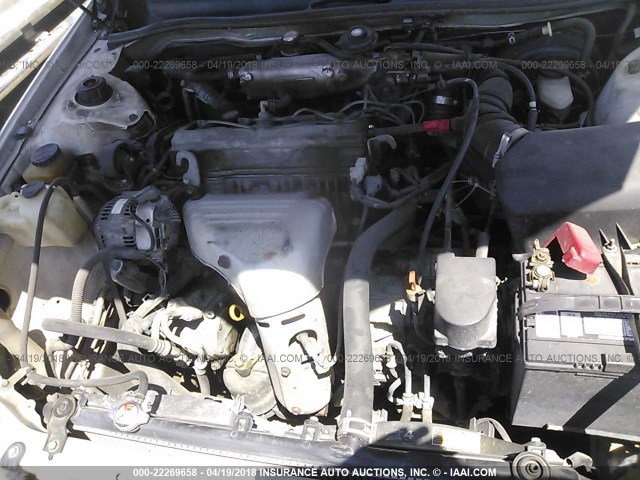 4T1BG22K91U836555 - 2001 TOYOTA CAMRY CE/LE/XLE WHITE photo 10