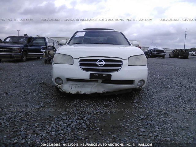 JN1DA31A53T438803 - 2003 NISSAN MAXIMA GLE/SE WHITE photo 6