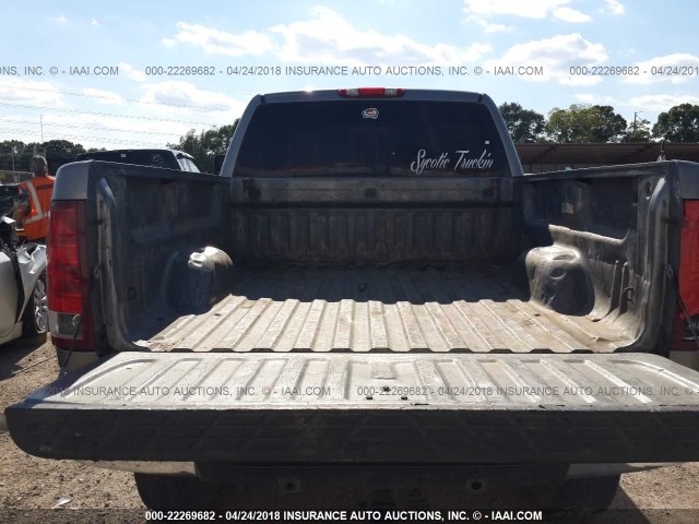 2GTEK19J081225343 - 2008 GMC SIERRA K1500 GRAY photo 8