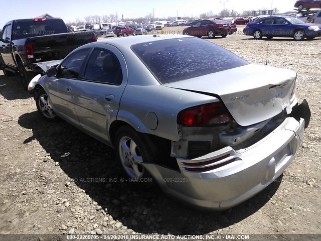 1B3EL46X36N289526 - 2006 DODGE STRATUS SXT SILVER photo 3